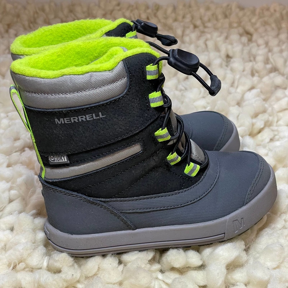 Merrell Kids Snow Drift Waterproof Insulated Winter Boot Little Kids Size 11